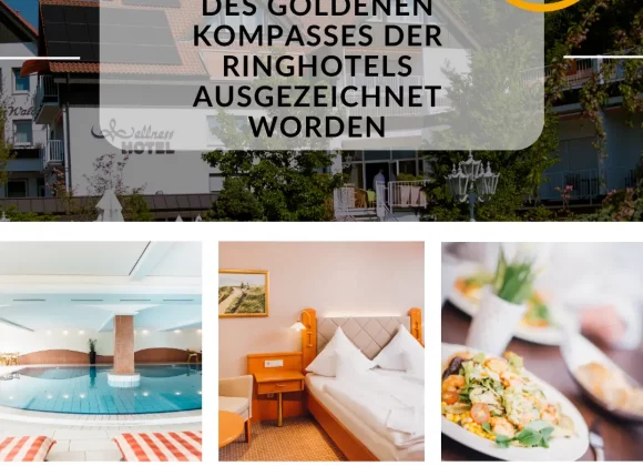 Wir sind beim Ringhotels Goldener Kompass ausgezeichnet worden.